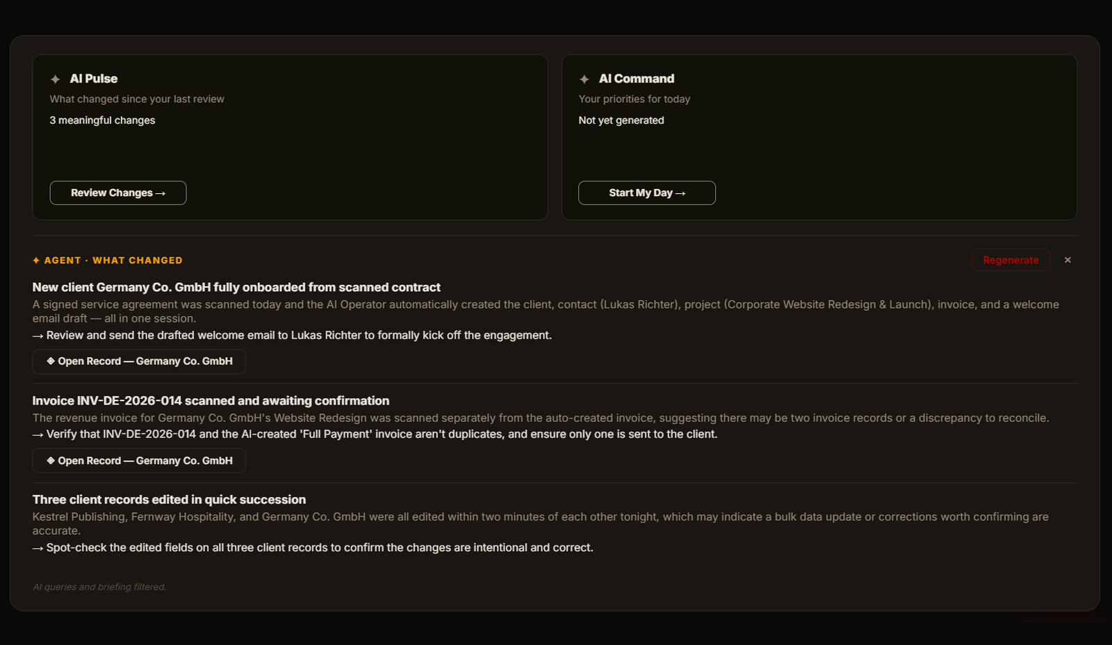 AI Pulse and AI Command