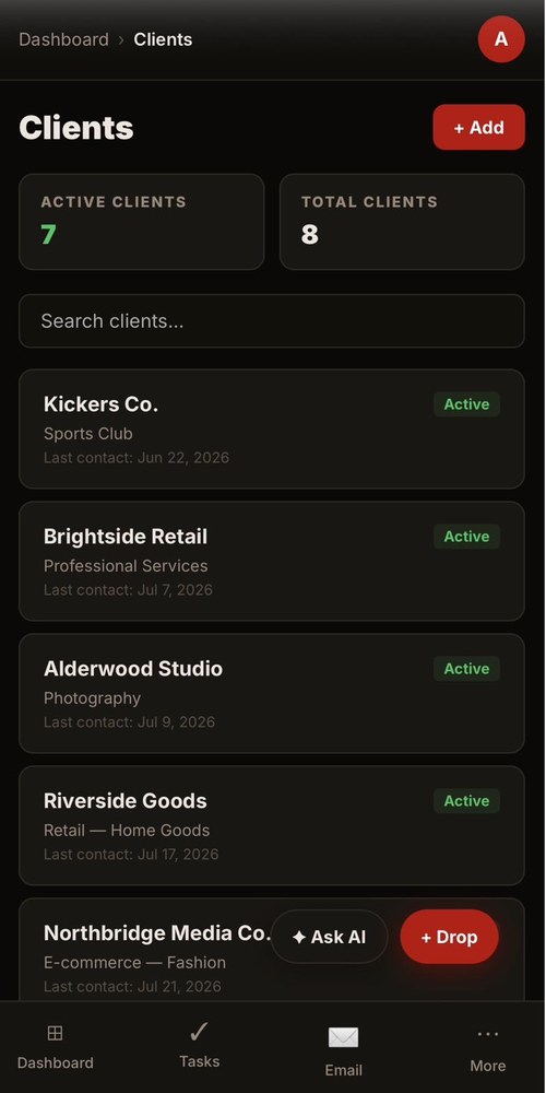 UglyDot mobile Clients